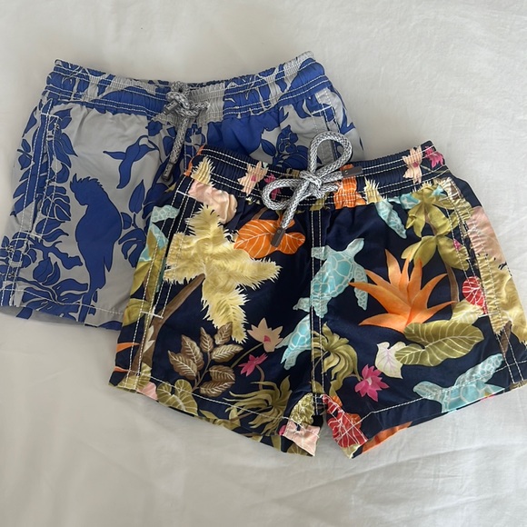 Vilebrequin Kids' Swim Trunks. Lot of 2. Size 2 Years (2 Ans). Good condition